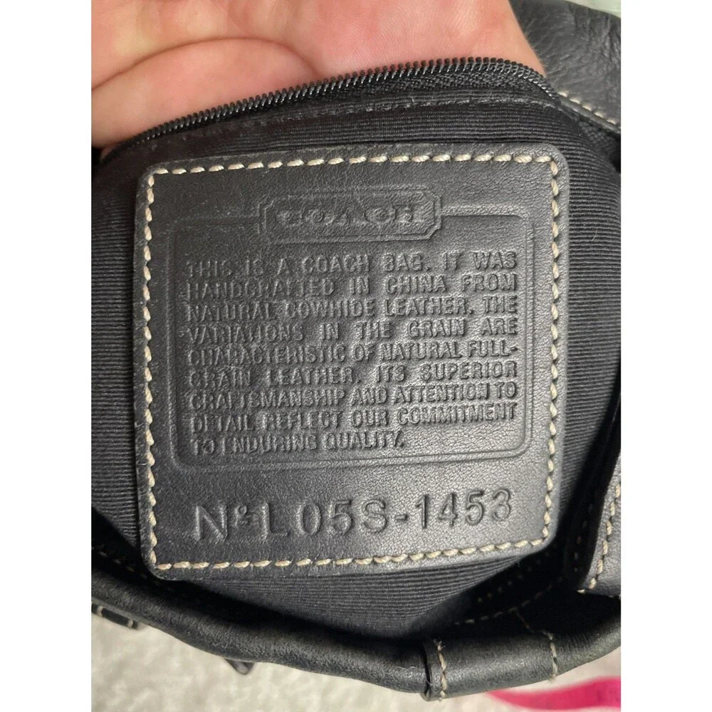Vintage ‘05 Coach 1453 Soho Slim Leather Mini Tote Mint